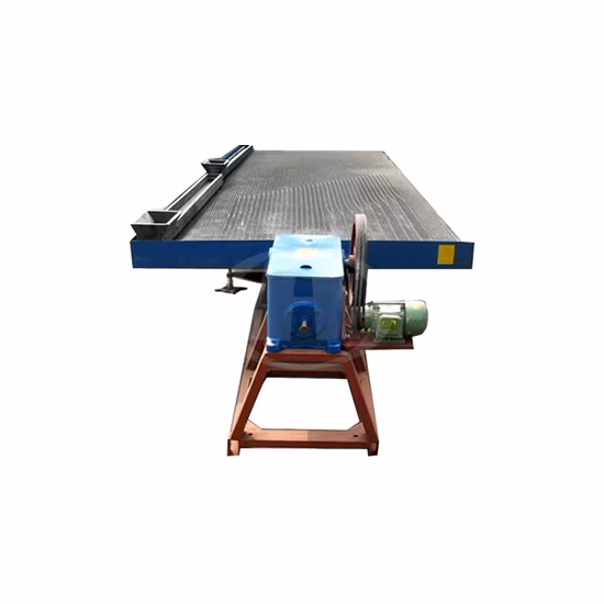 Iron Copper Gold Ore Processing Shaking Table Mining Machine